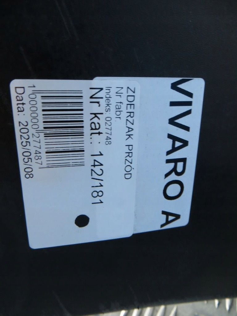 фото №13, Opel vivaro бампер перед передній 7700312785 01-