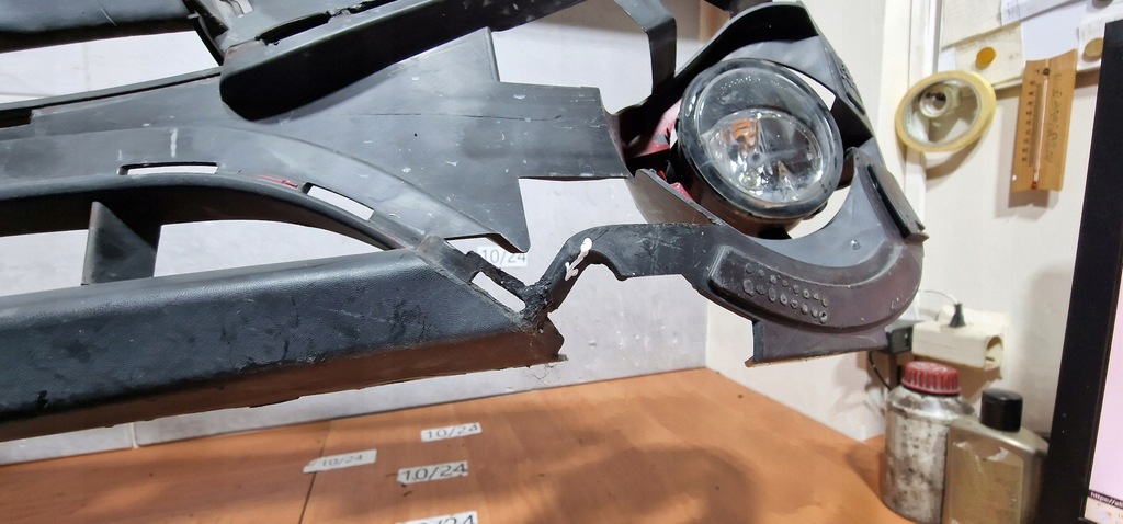 фото №5, Решётка бампер перед накладка противотуманные фары renault wind ae0010909-aa-01