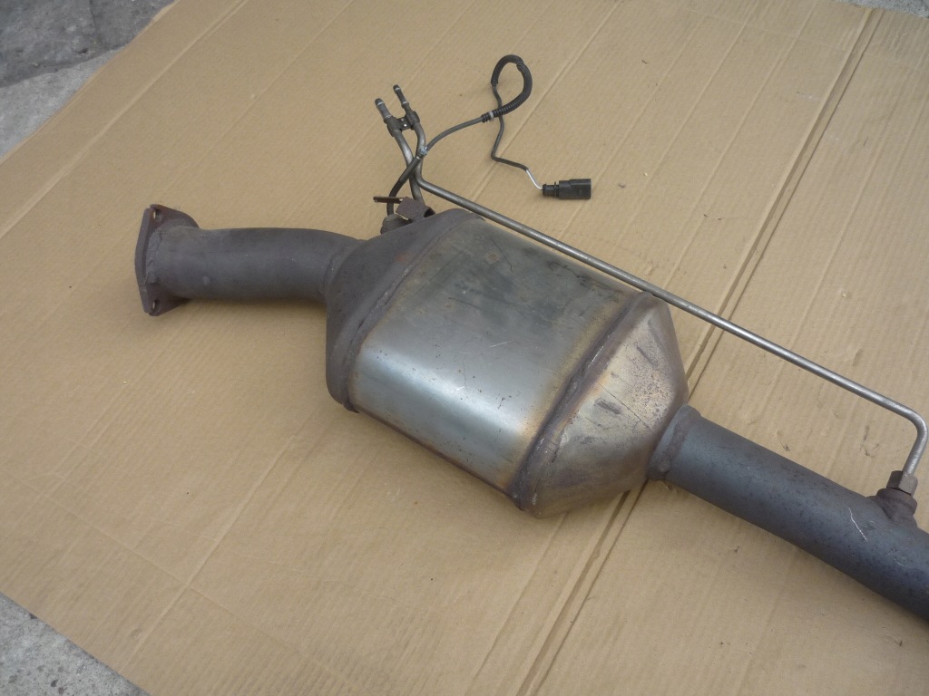 фото №13, Фильтр частиц твердых dpf audi a6 c6 2.7 3.0 tdi полный заменитель