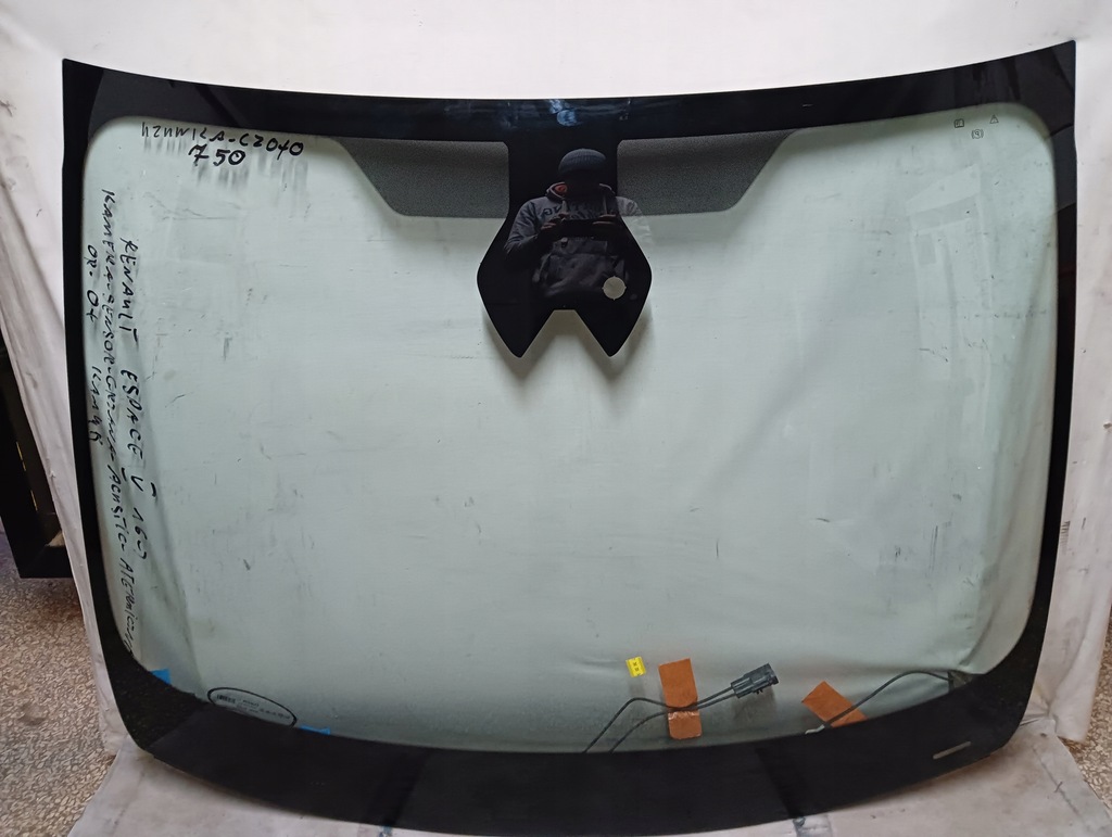фото №1, Стекло передняя renault espace v 2016- камера датчик подогрев acustic aterm