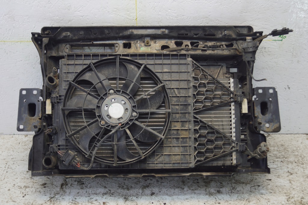 фото №11, Pas передний радиатор vw polo 6r v 1.4 b