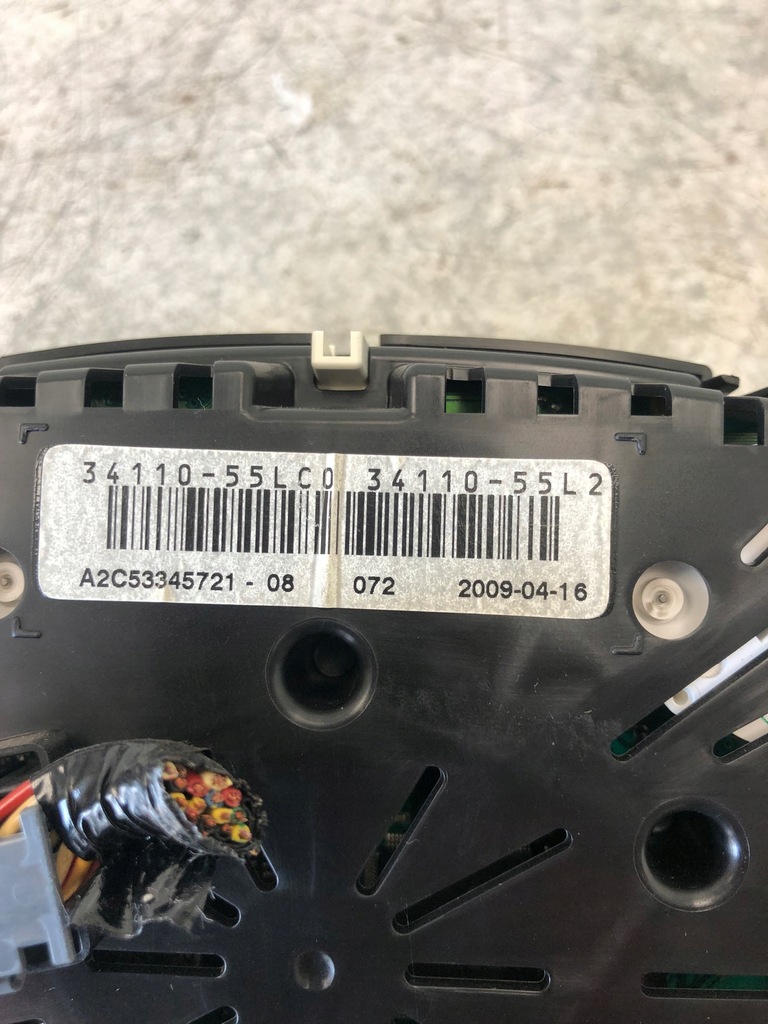 фото №7, Счетчик приборы suzuki sx4 34110-55l2 europa