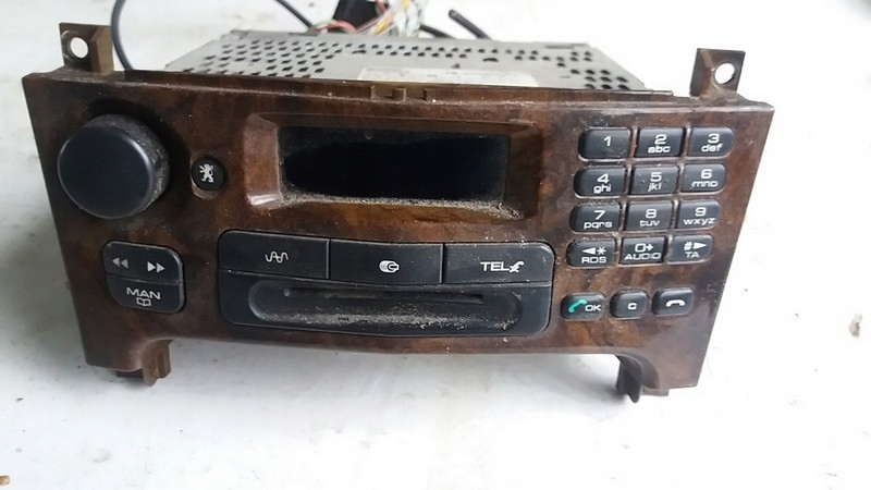 фото №2, Peugeot 607 радио 96426673gv