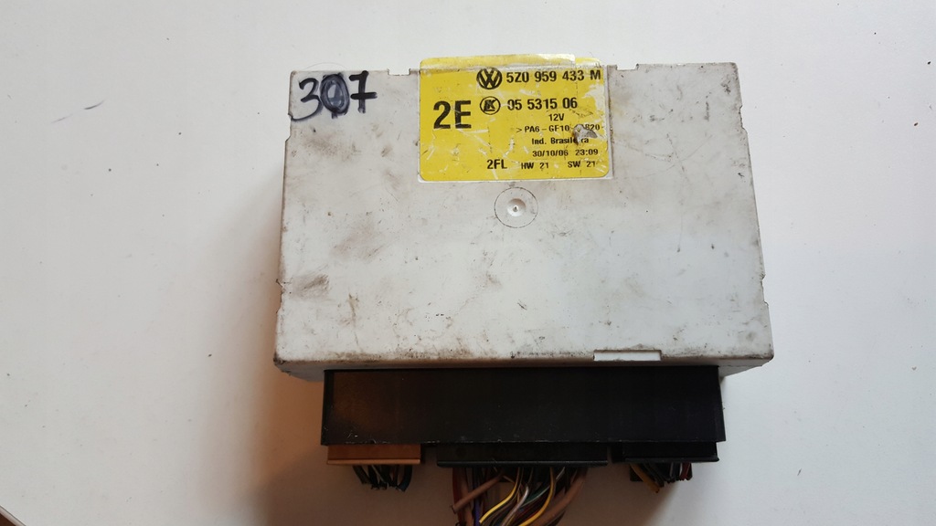 фото №1, Модуль комфорту volkswagen оригінальний номер 5z0959433m