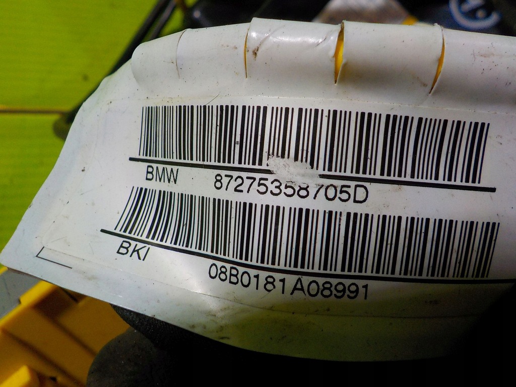 фото №7, Clubman i r55 подушка безопасности подушка сиденье левая 2753587