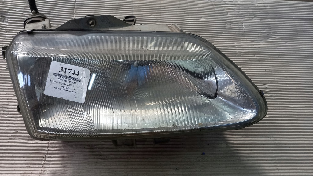 фото №1, Фара правый renault espace 2.0