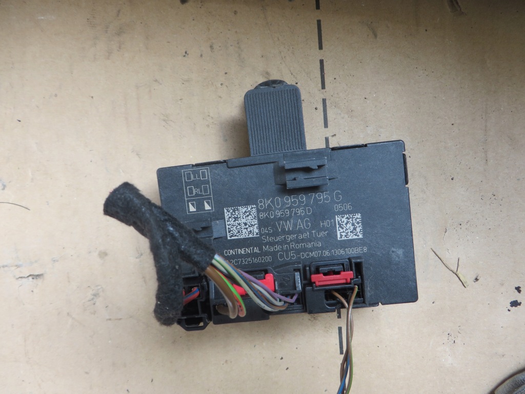 фото №1, Модуль блок керування двері audi a4 8k0959795g x