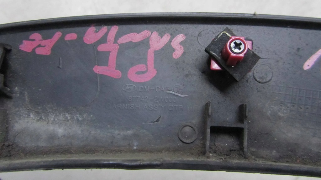 фото №5, Hyundai santa fe iii молдинг правая задняя задняя 87742-2w000