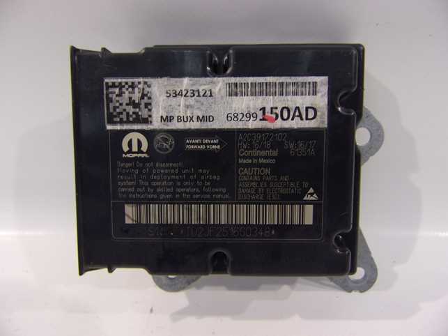 фото №1, Jeep compass ii 17- датчик модуль подушка безпеки 68299150ad