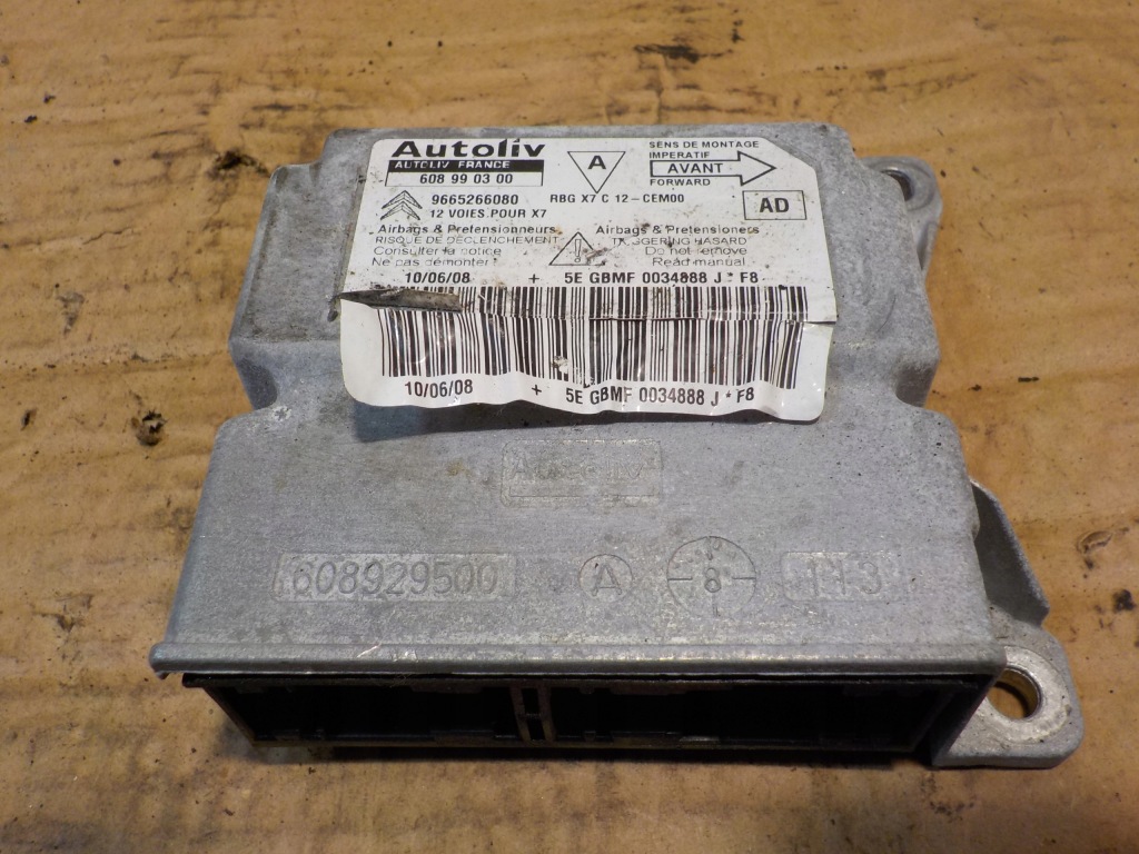 Купити Модуль подушка безпеки, citroen c5 608929500,608990300