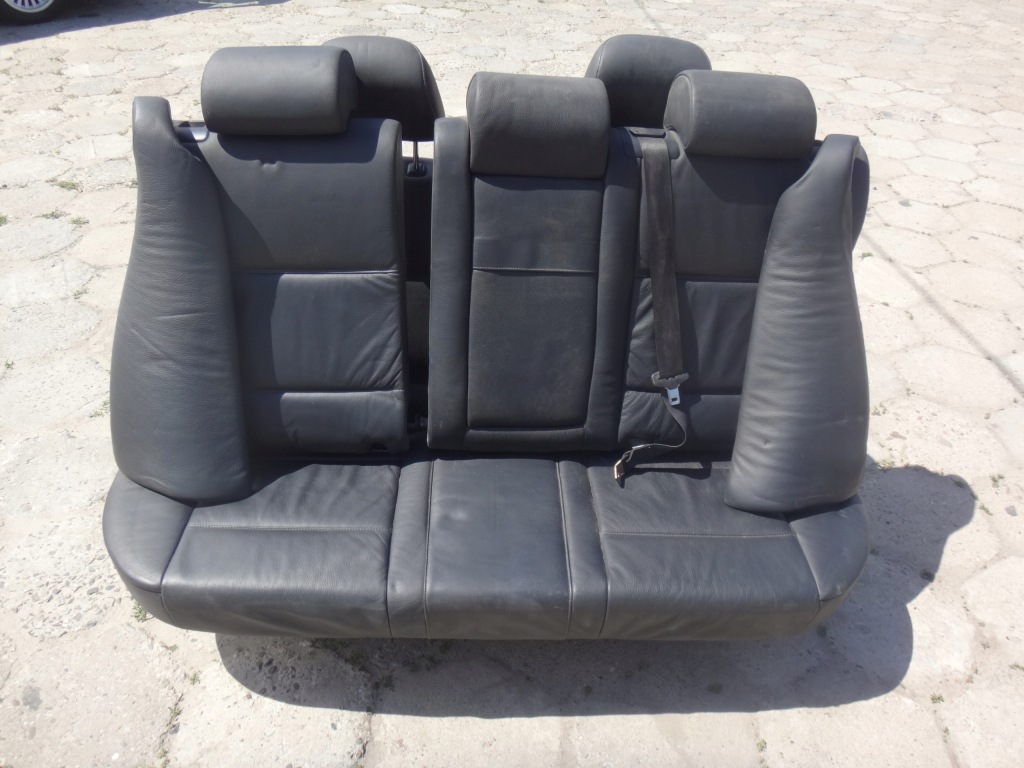 фото №13, Комплект сидіння сидіння заднє сидіння задня шкіра bmw x5 e53 чорні m-pakiet