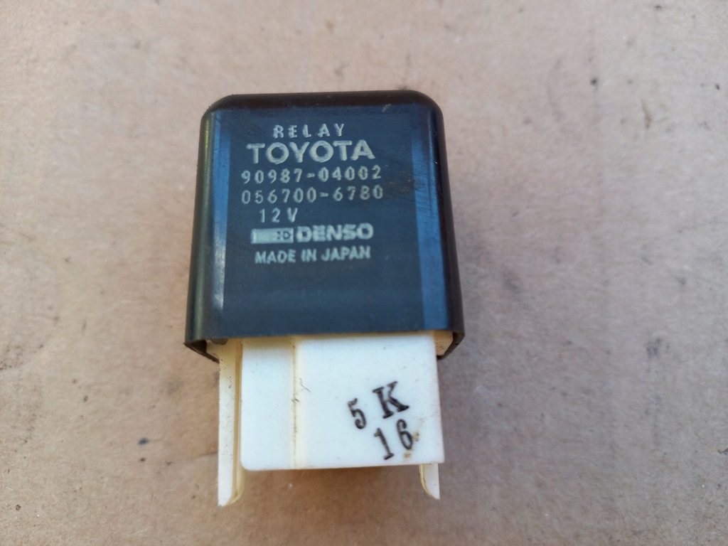 фото №12, Toyota carina camry celica corolla avensis rav4 реле 90987-04002
