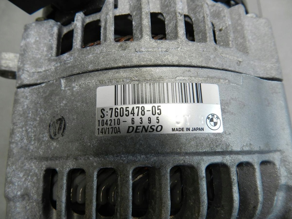 фото №5, Bmw x3 f25 2.0i генератор 7605478 170a