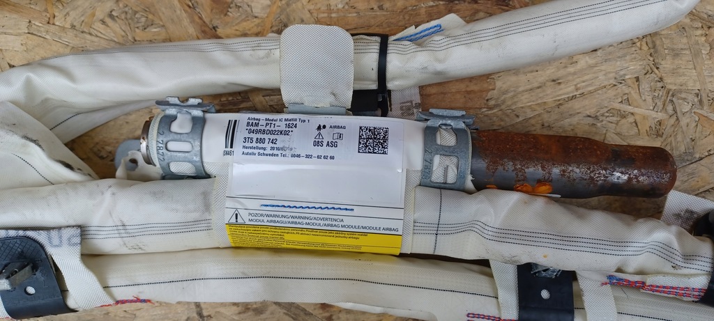 фото №6, Шторка безопасности воздушная 3t5880742 superb ii sedan правая