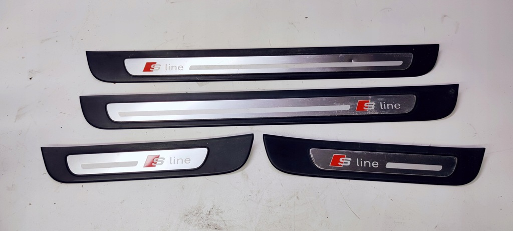 фото №1, Молдинг накладки порогові s line audi a7 4g8 оригінал