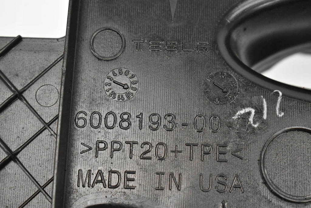 фото №7, Tesla s впуск повітропровід повітря 6008193-00-b