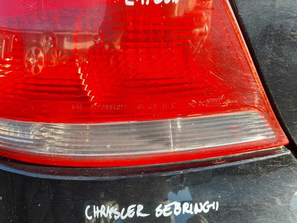 фото №7, Chrysler sebring ii лампа левый задняя левая задняя