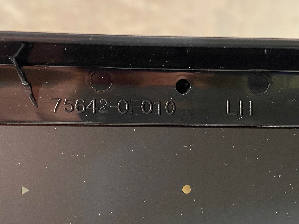 фото №7, Toyota verso стекло кузовная задняя левая 09-