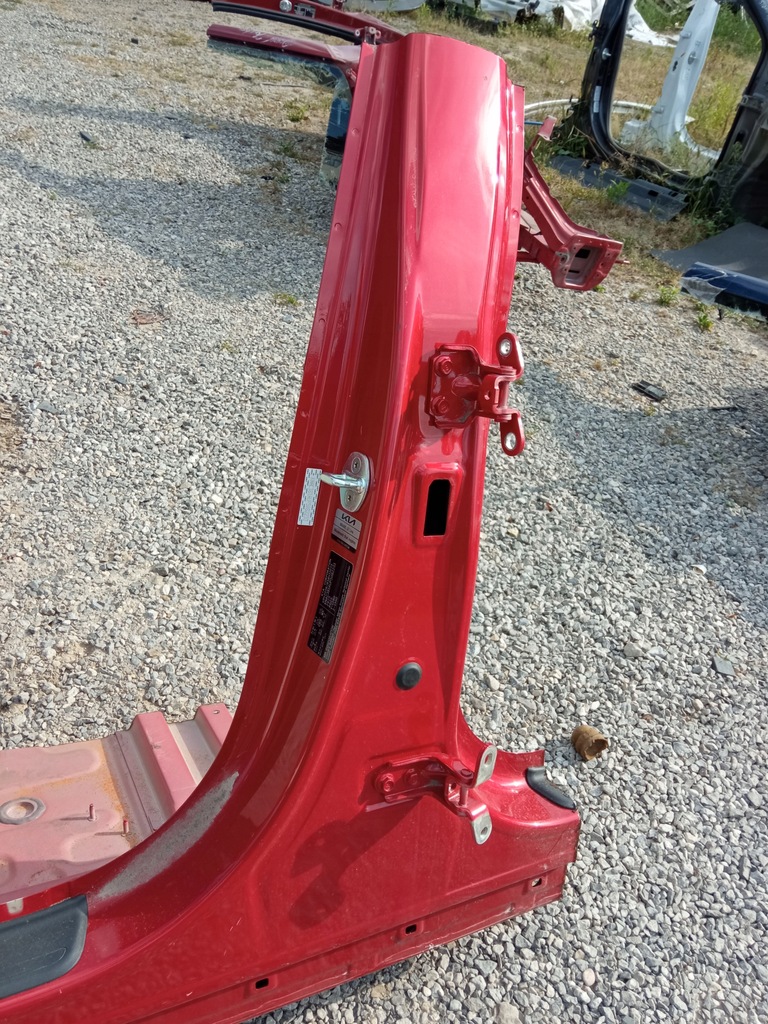 фото №7, Kia ev6 четверть левая передняя блок двигателя порог лонжерон