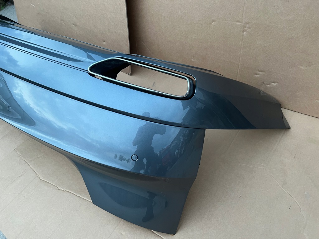 фото №9, Audi a8 d4 lift matrix бампер задний sport s-line lz7g florettsilber