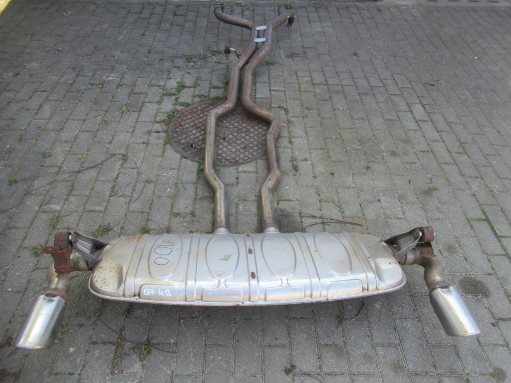 фото №1, Вихлоп гасник audi q7 lift 4.2d 100
