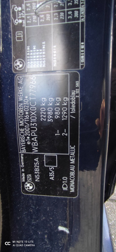 фото №11, Pas перед радиатор bmw 5 e60 e61 2,5 3,0 d