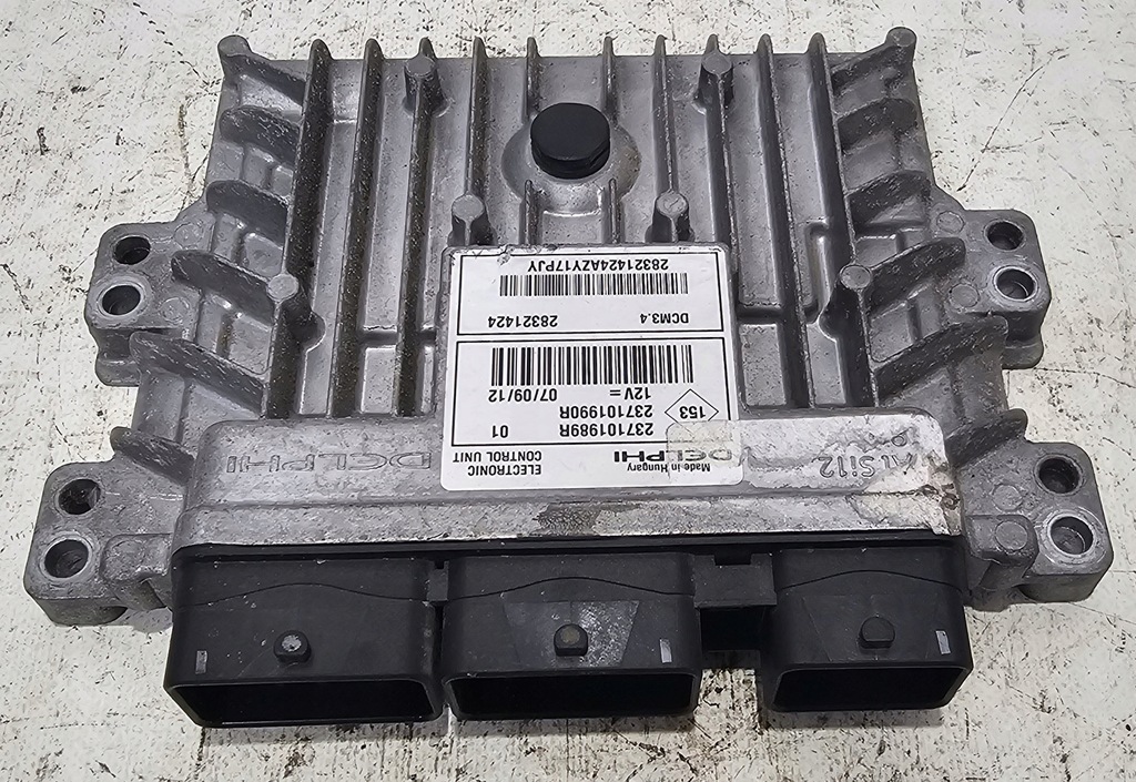 фото №1, Org модуль бортовой компьютер двигателя renault clio iii / kangoo ii 1.5 dci 237101989r