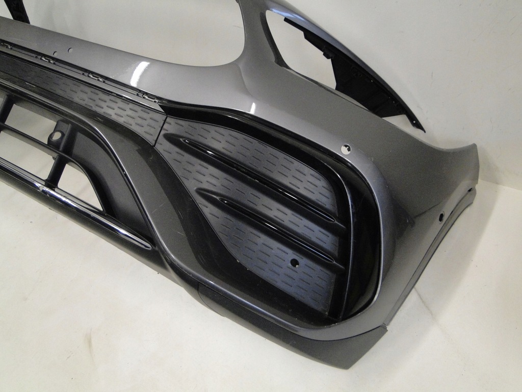 фото №15, Mercedes gla h247 247 молдинг левая накладка-спойлер w бампер передний amg ночь набор