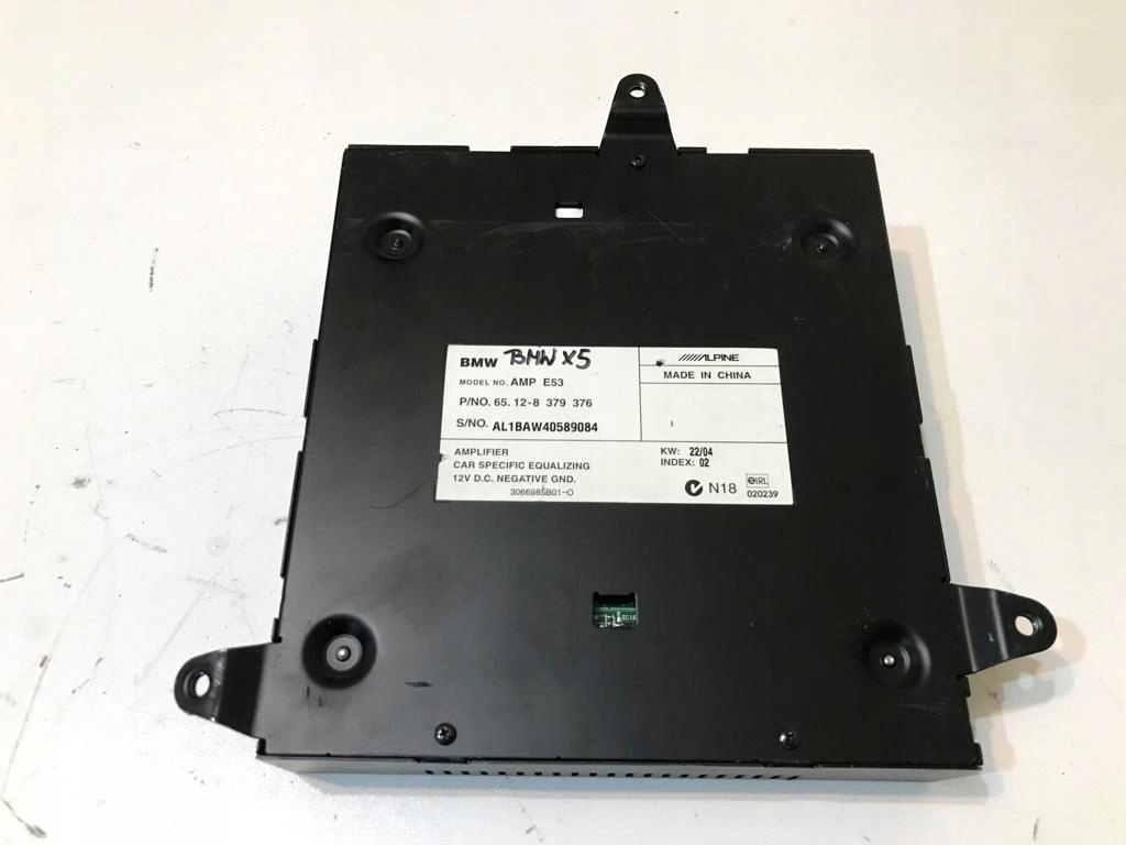 фото №1, Усилитель аудио bmw x5 e53 8379376