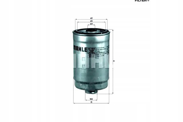 фото №1, Knecht фильтр топлива hyundai accent iii, getz, gran