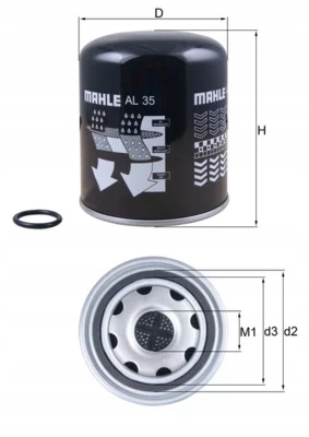 Осушитель воздуха mahle original Цена