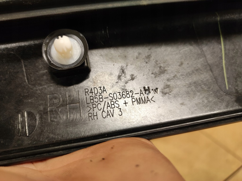 фото №14, Молдинг защита стекло лобовое стойка a правый перед explorer vi 6