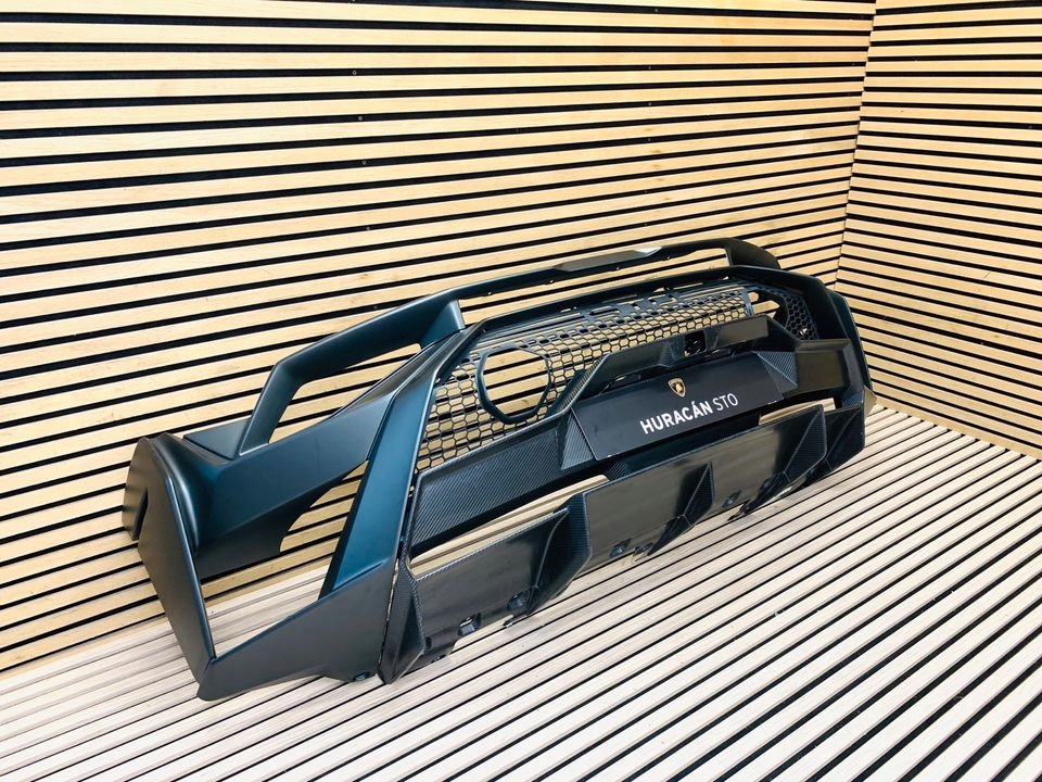 фото №10, Lamborghini huracan sto бампер диффузор 4t3807166b