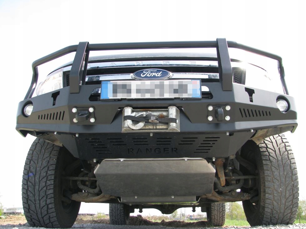 фото №3, Бампер ford ranger t6 11-15 перед с кенгурятник