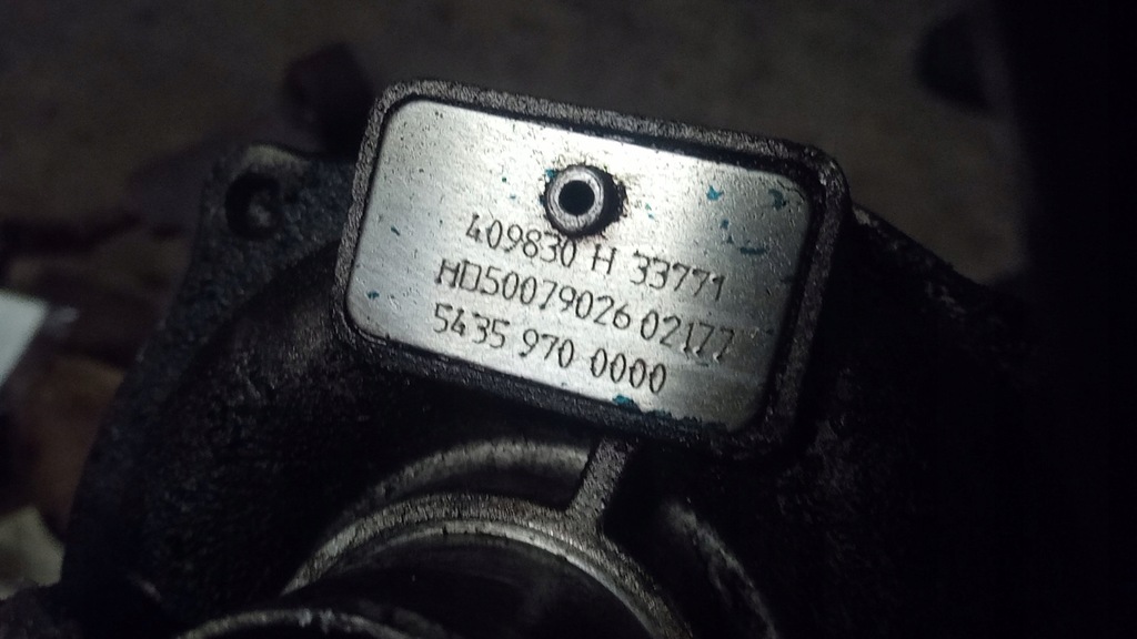 фото №8, Турбонагнетатель renault modus 1.5 dci 2005 409830