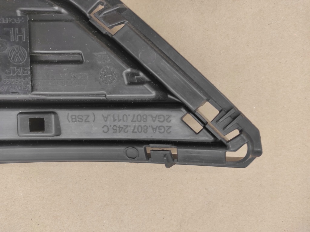 фото №4, Ліва решітка задня бампера заднього vw t-roc 17-21