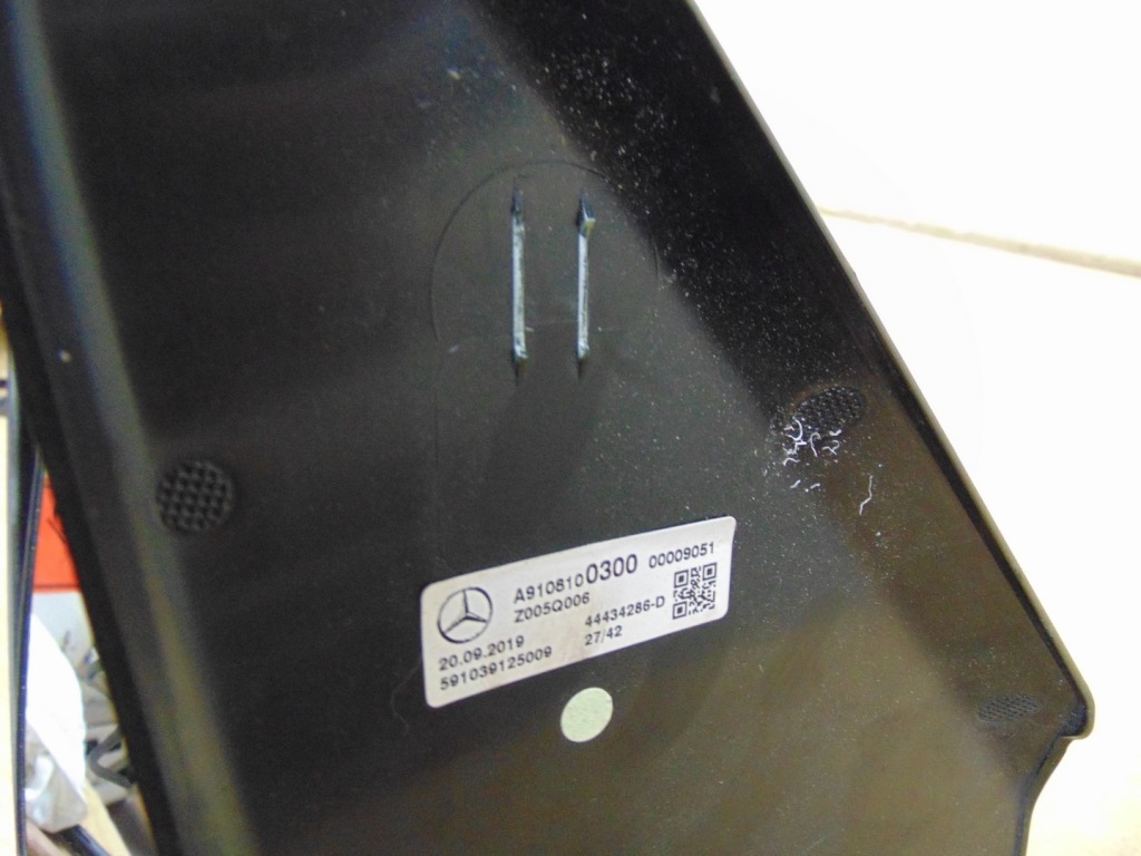 Дзеркало ліва mercedes sprinter 907 910 2 pin a9108100300 europa Доставка