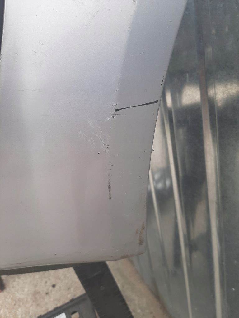 фото №14, Бампер решётка радиатора перед передний kia rio ii 2005-2009 przedlift серебристый