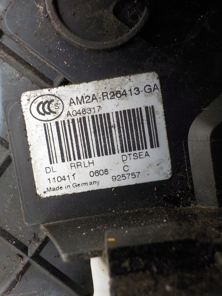 фото №3, S-max замок двері лівий задня 10 pin