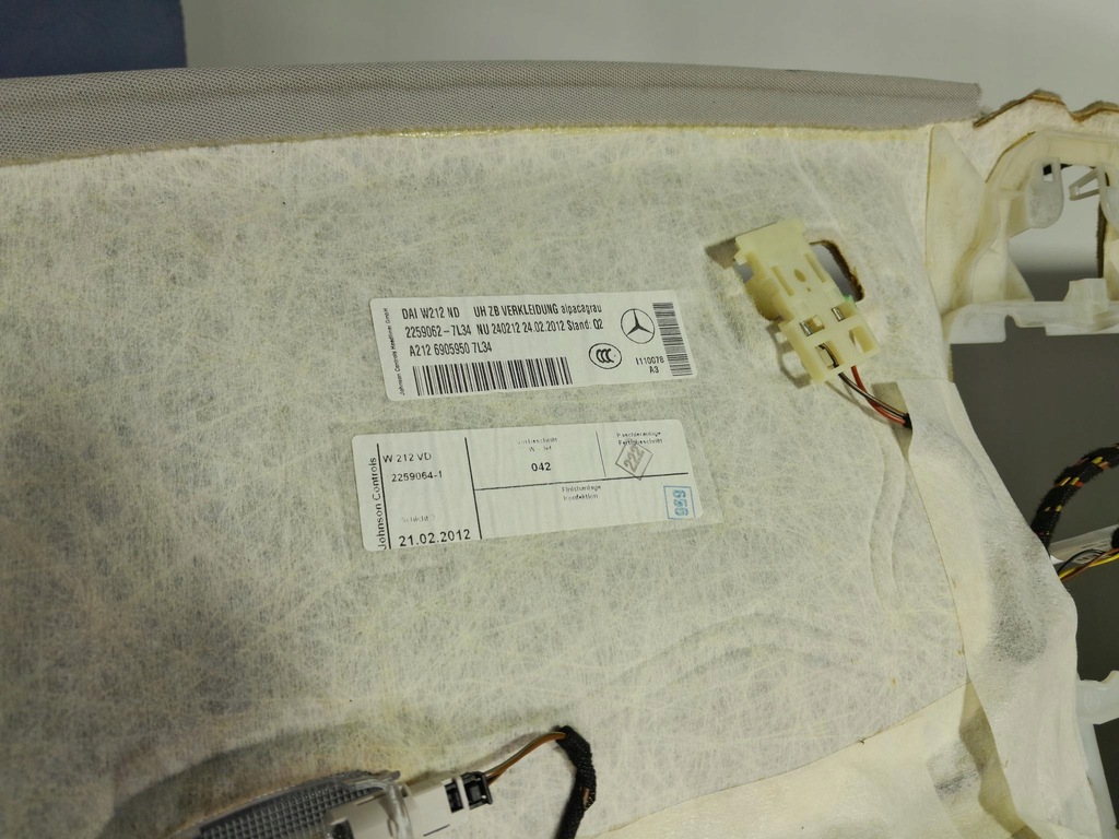 фото №5, Mercedes e w212 sedan стеля a2126905950
