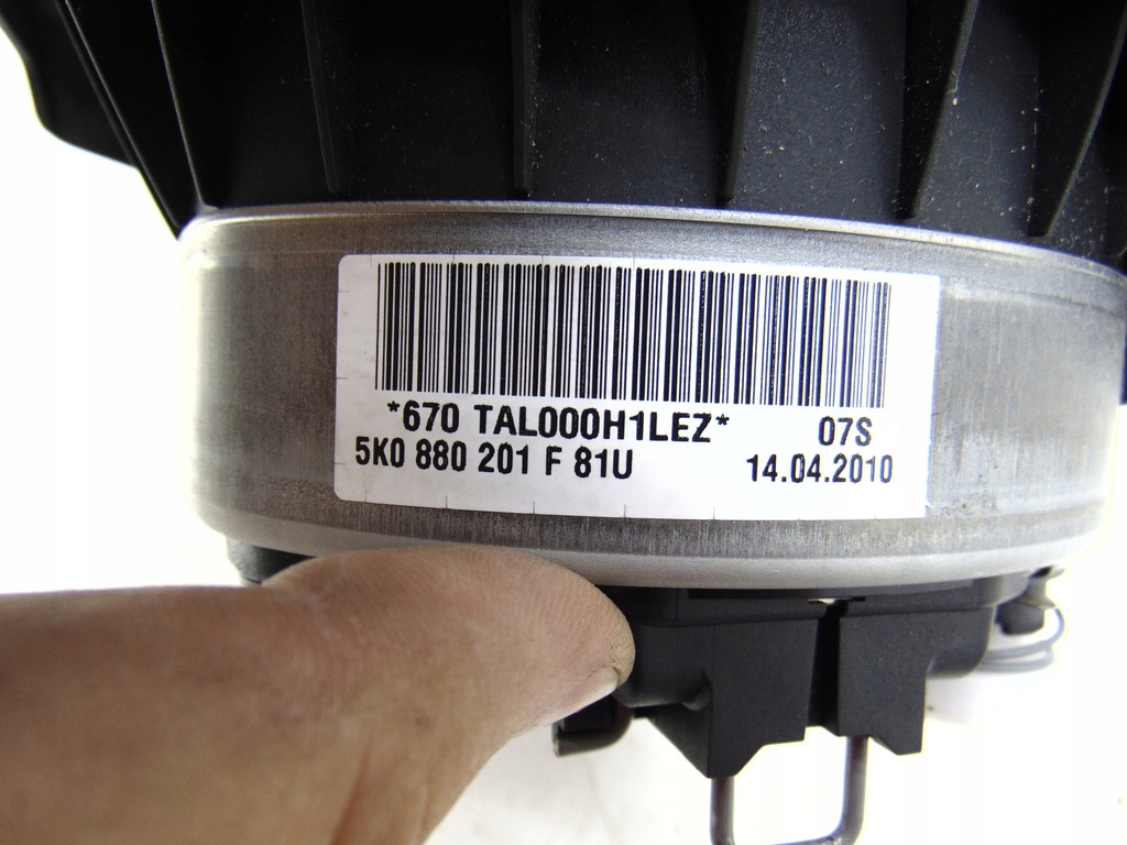 фото №8, Подушка подушка безопасности водителя vw scirocco 5k0880201f