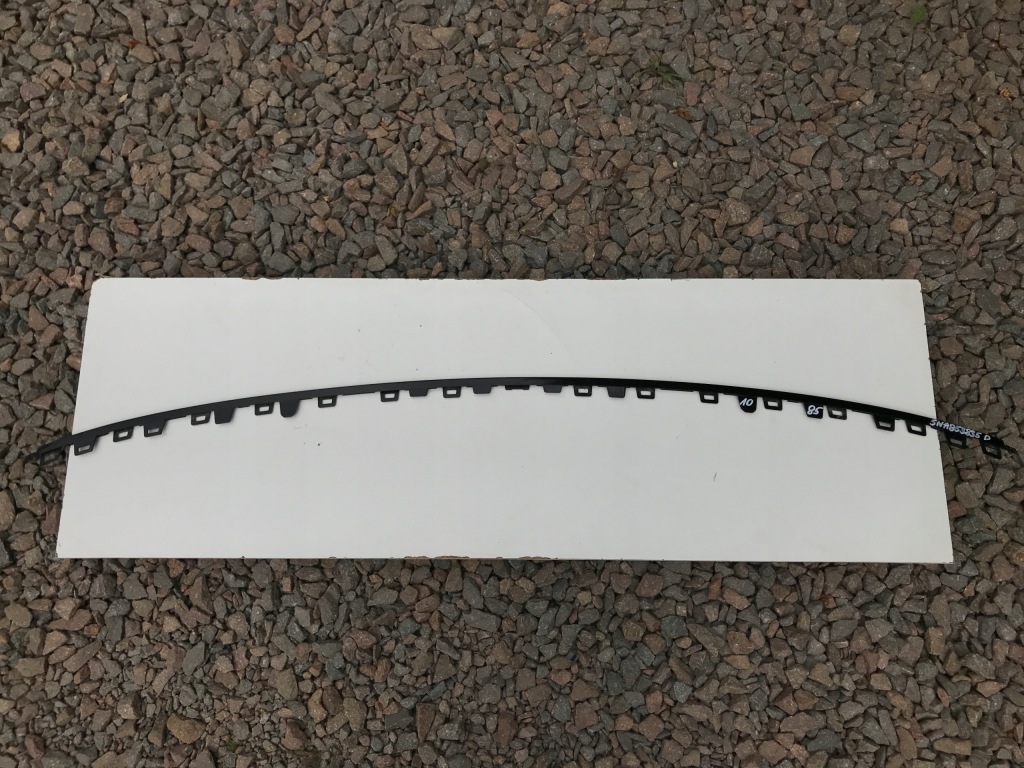 фото №1, Vw tiguan 5n молдинг бампера задняя r line 16-