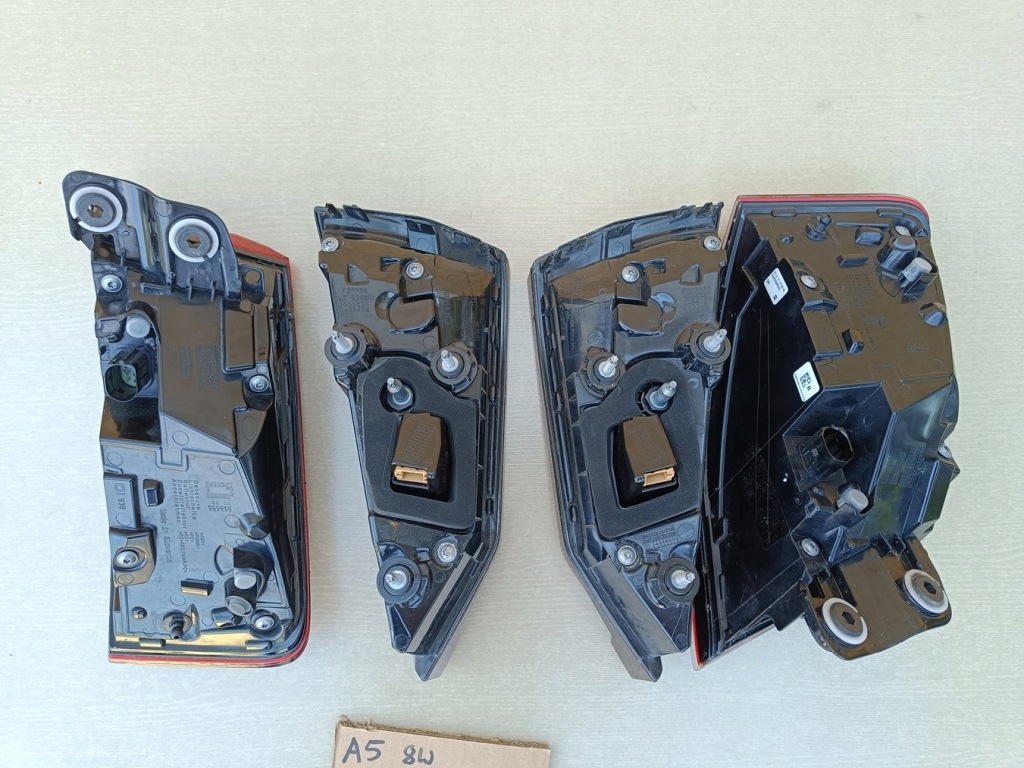 фото №5, Audi a5 8w sportback комплект лампа лампы задняя full led matrix idealne usa