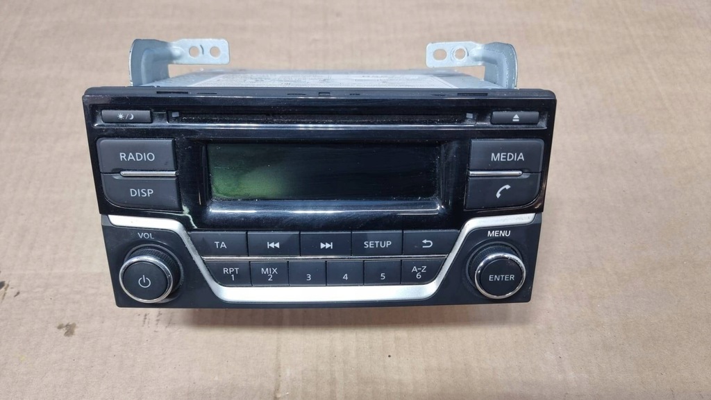 фото №1, Радіо cd nissan juke i f15 lift 28185-bv80a