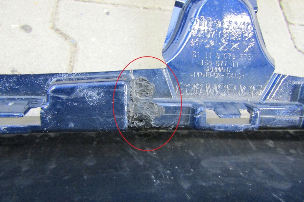 фото №11, Бампер перед bmw 4 g26 gran coupe m набір 21-