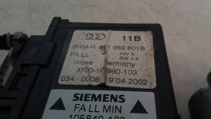 фото №7, Моторчик стекло левый перед audi a4 b6 8e1959801b