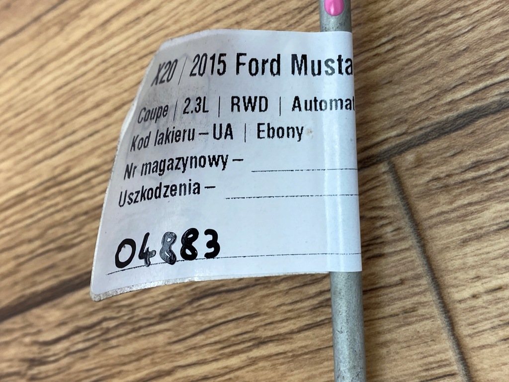 фото №5, Кронштейн колеса запасного ford mustang vi 2015+ usa