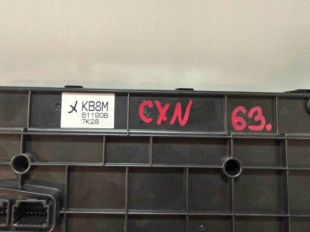 фото №10, Mazda cx-5 ii cx5 ii 17-24 панель управление кондиционера воздуховод kb8m61190b