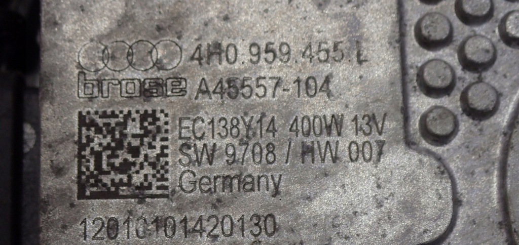 фото №13, Вентилятори радіатора a8 d4 4.2 tdi 4h0121003f