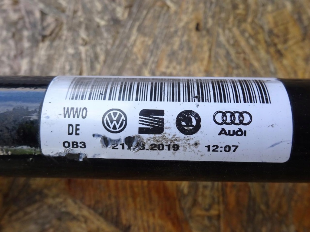 фото №5, Golf vii r audi s3 8v 2.0 tfsi привідний вал права задня задня 5q0501204a